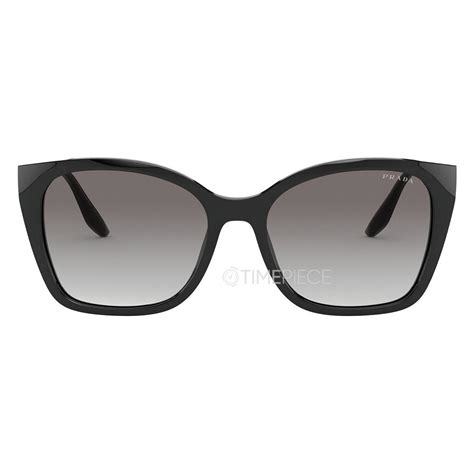 prada women's gradient pr12qs 1ab0a7 54 black butterfly sunglasses|Prada PR 12XS M (54 .